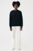 Sweater à col rond en coton recyclé IQONIQ Torla