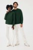 Sweater à col rond en coton recyclé IQONIQ Torla