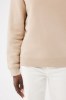 Sweater à col rond en coton recyclé IQONIQ Torla