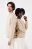 Sweater à col rond en coton recyclé IQONIQ Torla