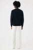 Sweater à col rond en coton recyclé IQONIQ Torla