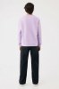 Sweater à col rond en coton recyclé IQONIQ Torla
