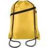 Sac à cordon Oriole en RPET avec poche avant zippée, 5 L