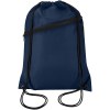 Sac à cordon Oriole en RPET avec poche avant zippée, 5 L