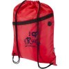 Sac à cordon Oriole en RPET avec poche avant zippée, 5 L