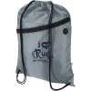 Sac à cordon Oriole en RPET avec poche avant zippée, 5 L