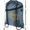 Sac à cordon Oriole en RPET avec poche avant zippée, 5 L