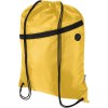 Sac à cordon Oriole en RPET avec poche avant zippée, 5 L