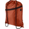 Sac à cordon Oriole en RPET avec poche avant zippée, 5 L