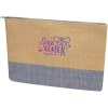 Pochette en papier paille Rhythm avec fermeture à glissière, 3 L