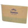 Pochette en papier paille Rhythm avec fermeture à glissière, 3 L