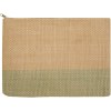 Pochette en papier paille Rhythm avec fermeture à glissière, 3 L