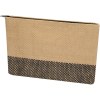 Pochette en papier paille Rhythm avec fermeture à glissière, 3 L