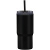 Gobelet isotherme à double paroi Westin 540 ml en RCS recyclé, avec paille