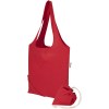 Sac fourre-tout pliable en coton recyclé GRS « Madras Blend » 140 g/m², 7 L