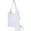 Sac fourre-tout pliable en coton recyclé GRS « Madras Blend » 140 g/m², 7 L