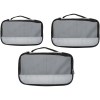 Cubes de rangement recyclés Jet GRS - lot de 3