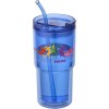 Gobelet en plastique à double paroi Archer de 480 ml