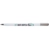 Stylo à bille à mécanisme rotatif SMART en aluminium recyclé (encre noire)