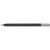 Stylo à bille à mécanisme rotatif SMART en aluminium recyclé (encre noire)