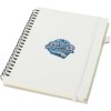 Cahier à spirales Liss A5 à couverture rigide en plastique recyclé