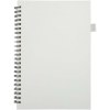 Cahier à spirales Liss A5 à couverture rigide en plastique recyclé