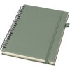 Cahier à spirales Liss A5 à couverture rigide en plastique recyclé