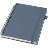 Cahier à spirales Liss A5 à couverture rigide en plastique recyclé