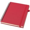 Cahier à spirales Liss A5 à couverture rigide en plastique recyclé