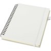 Cahier à spirales Liss A5 à couverture rigide en plastique recyclé