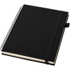 Cahier à spirales Liss A5 à couverture rigide en plastique recyclé