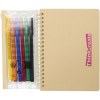 Cahier à couverture rigide Squiggle B6 et lot de marqueurs