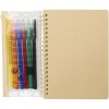 Cahier à couverture rigide Squiggle B6 et lot de marqueurs