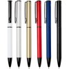 Stylo à bille à ressort en aluminium recyclé Verton avec capuchon (encre bleue)