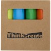 Mini-coffret de surligneurs en plastique recyclé