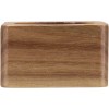 Ronds de serviette en bois d'acacia Napora