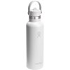 Gourde isotherme en acier inoxydable Hydro Flask à goulot standard, 621 ml, avec bouchon à paille