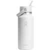 Gourde isotherme en acier inoxydable Hydro Flask à large goulot, d'une contenance de 946 ml, avec bouchon à paille