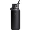 Gourde isotherme en acier inoxydable Hydro Flask à large goulot, d'une contenance de 946 ml, avec bouchon à paille