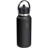 Gourde isotherme en acier inoxydable Hydro Flask à large goulot, d'une contenance de 946 ml, avec bouchon à paille