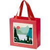 Sac en papier Smartfold 210 g/m² avec anses en ruban et pelliculage brillant - 24 x 10 x 24 cm