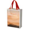 Sac en papier Smartfold 210 g/m² avec anses en ruban et pelliculage brillant - 24 x 10 x 32 cm