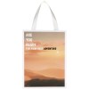 Sac en papier Smartfold 210 g/m² avec anses en ruban et pelliculage mat - 24 x 10 x 32 cm