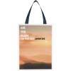 Sac en papier Smartfold 210 g/m² avec anses en ruban et pelliculage mat - 24 x 10 x 32 cm