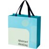 Sac en papier Smartfold 210 g/m² avec anses en ruban et pelliculage mat - 31 x 12 x 31 cm