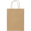 Sac en papier Kraft 120 g/m² avec anses torsadées - 18 x 9 x 23 cm