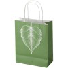 Sac en papier Kraft 120 g/m² avec anses torsadées - 18 x 9 x 23 cm