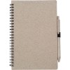 Carnet Massimo - Paille de blé - A5 - Ligné