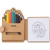 Set de coloriage Marlon - 12 pièces