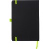 Carnet de notes Charlene - PU recyclé - A5 - Ligné